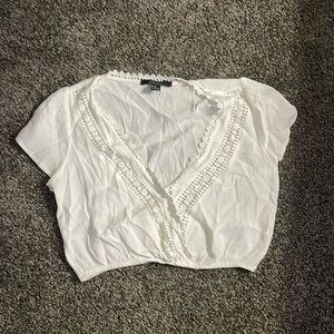Forever 21 lace crop top